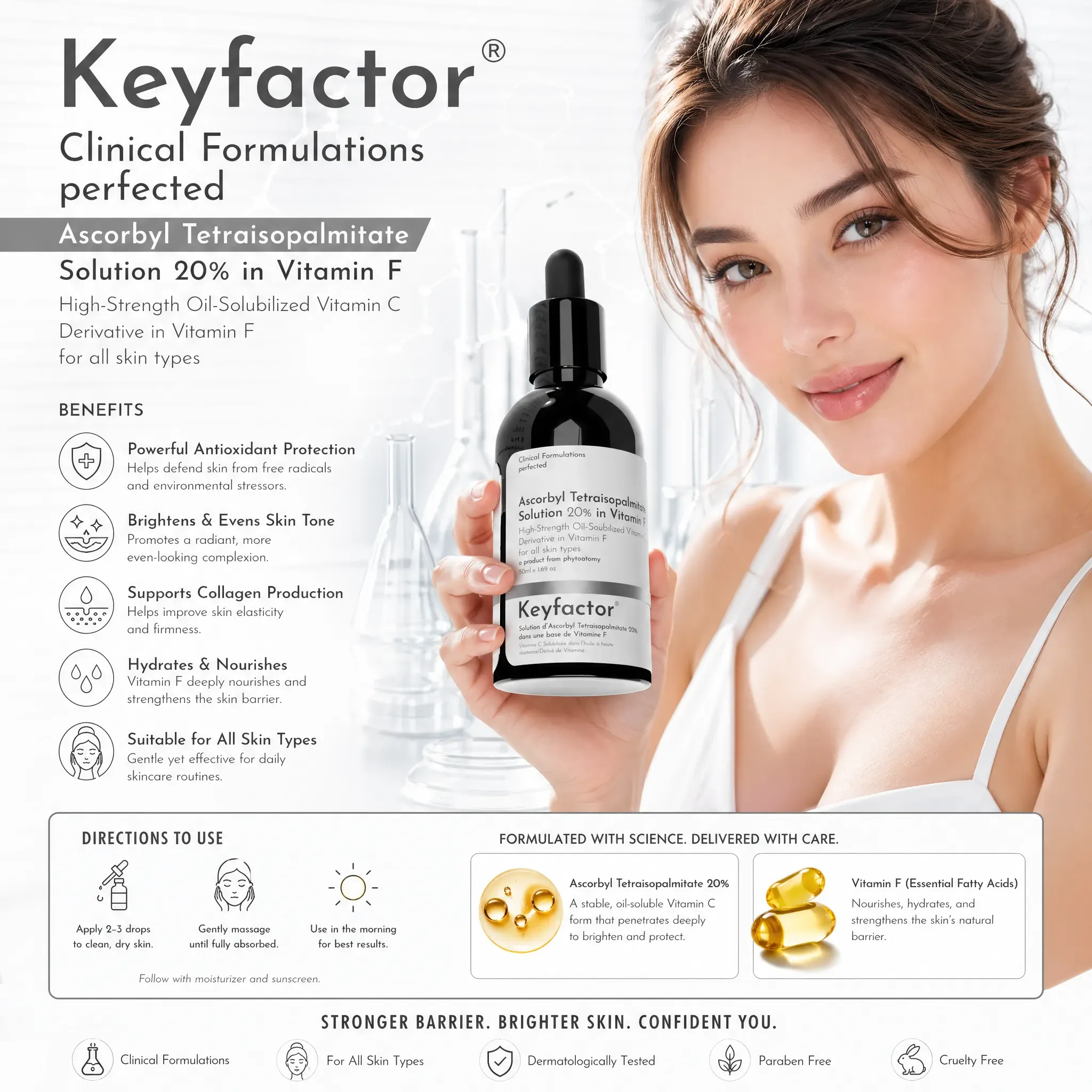 Kf-Ascorbyl Tetraisopalmitate Solution Solution  20% In Vitamin F - 50Ml.